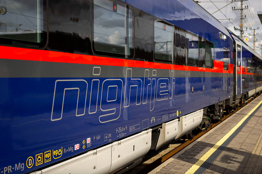 ÖBB: NEW GENERATION NIGHTJET TAKES OFF TO HAMBURG FOR THE FIRST TIME